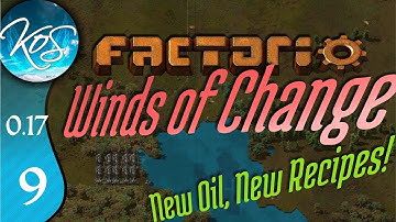 Factorio 0.17 Ep 9: FREEING OIL - Winds of Change - Tutorial Let