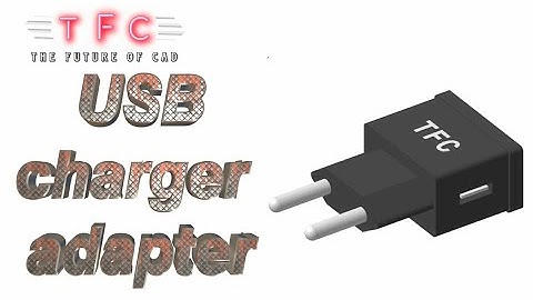CATIA V5 USB Charger Modeling Tutorial: Crafting a Functional 3D Model for Modern Electronics
