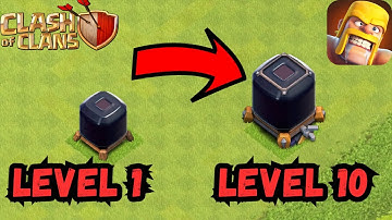 💀 Upgraded DARK ELIXIR STORAGE from Level 1 to Level 10! 💎 Unlocking Dark Power in Clash of Clans!