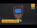 Cleaning the AV760