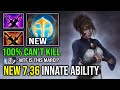 NEW 7.36 UPDATE Innate Ability 100% Can&#39;t Kill Universal Right Click Hit Like a Truck Marci Dota 2