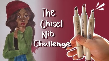 Trying the Chisel Nib Challenge!