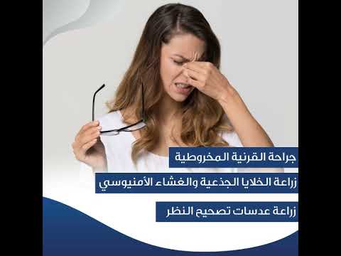 الدكتور سامر حماده استشاري امراض و جراحة العيون المدير الطبي لمركز لندن لطب العيون متواجد في قطر