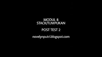 Praktikum Struktur Data Modul 8