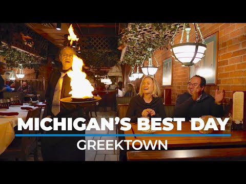 Video: Barrio de Greektown en Detroit