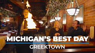 Michigan's Best Day on gameday in Detroit's Greektown