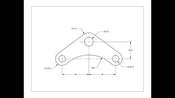 Introduction of AutoCAD - Fillet and Tangency