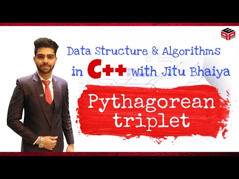 Pythagorean Triplet | Data Structure and Algorithms in C++ - YouTube