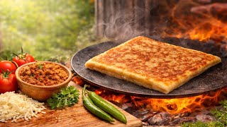 هكذا أطهو المحاجب أيام الفطيرة والبرد في الريف الجزائري  rurallife cooking traditional village life 