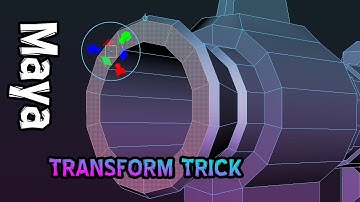 Autodesk Maya - Transform Trick (Must Know)