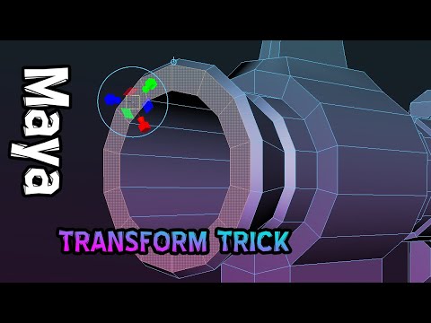 Autodesk Maya - Transform Trick (Must Know)