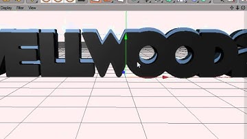 How to Make 3d Text in Cinema 4d | Render Settings|How to bring it into photoshop