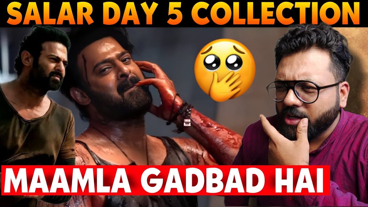 Salaar Day 5 Official Box Office Collection Reaction | Salaar Day 5 Worldwide Box Office Collection