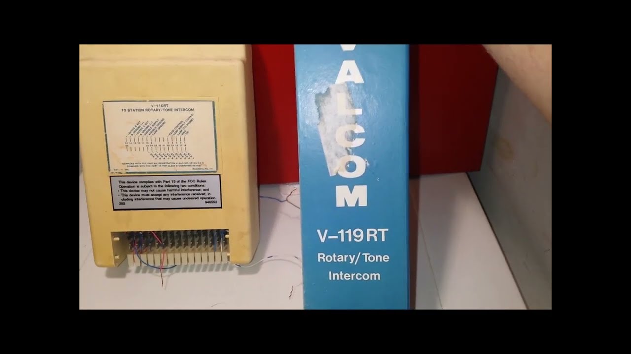 1A2 Key. The tale of two Valcom Intercoms.