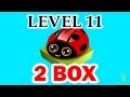 Sokoban Garden 3D Level 11 ( 2 Box ) - Best Solution