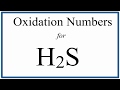 Oxidation Numbers in H2S