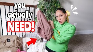 whats in my HOSPITAL BAG | 3rd baby | labor \& delivery 2024 | hospital bag must haves checklist