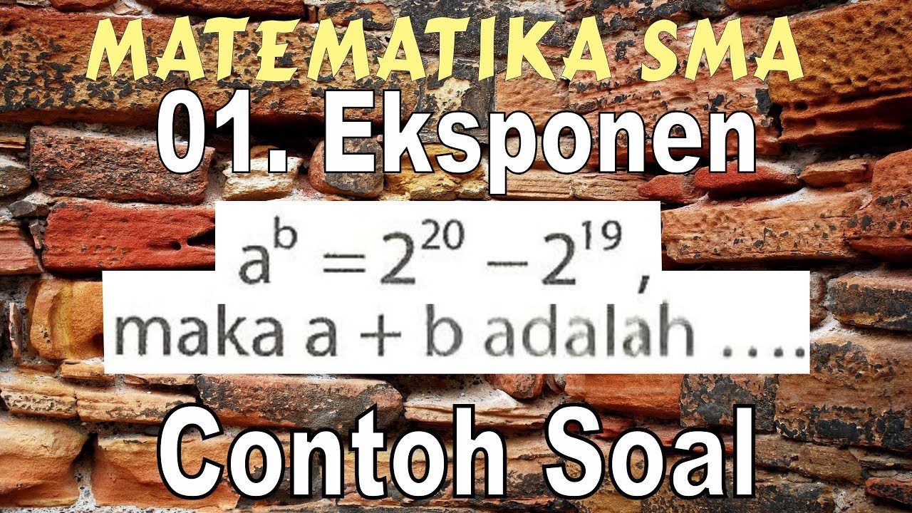10++ Contoh Soal Eksponen Bilangan Bulat - Kumpulan Contoh Soal