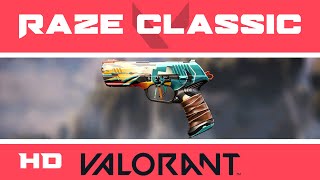 Raze Classic: Pistolinha (+Buddy) | VALORANT Agent Skin | HD Skins Showcase