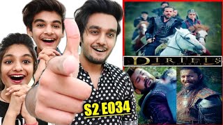 Ertugrul Urdu Season 2 Episode 34 Reaction | Ertugrul Ghazi Reaction | Diriliş Ertuğrul 34. Bölüm