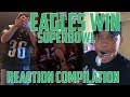 GREATEST Eagles fan REACTIONS COMPILATION - Eagles win Superbowl (2018) - Eagles Recap | Reactalot