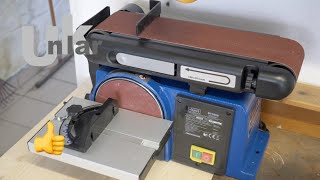 Scheppach Band- und Teller-Schleifmaschine BTS900 im Test