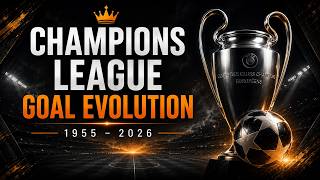 Champions League Goal Evolution ⚽ All-Time Club Goals Race (1955–2026)
