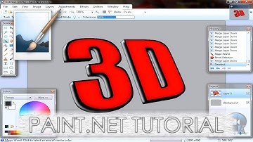 Paint.NET tutorial number 99 - Another 3D text