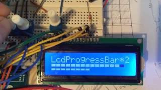 LcdProgressBarDouble: DoubleBarPot.ino