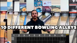 I bowled ONE GAME across 10 DIFFERENT BOWLING ALLEYS screenshot 5