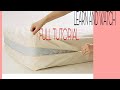 HOW TO MAKE MATTRESS Cover with zipper||AKHTAR'S TAILORING