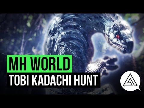 Monster Hunter World | New Monster &39;Tobi Kadachi&39; Gameplay