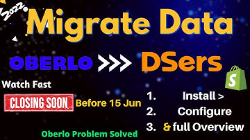Migrate data from Oberlo To DSers (full configure) - Bangla Tutorial 2022 #oberlo #Dsers #Shopify