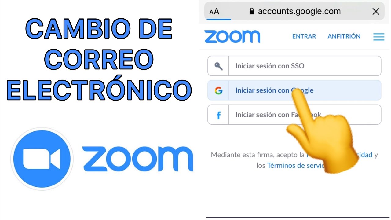 Cómo CAMBIAR EL CORREO ELECTRÓNICO en ZOOM Iphone Android PC