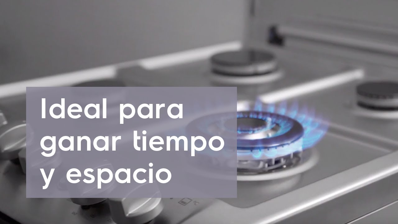 Práctica y fácil de limpiar: Cocina Doble Horno Electrolux 56DEB - YouTube