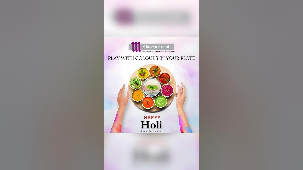 🎉 Holi Celebrations at Minerva Grand Hotels 🌈 Festival of Colors 🏨