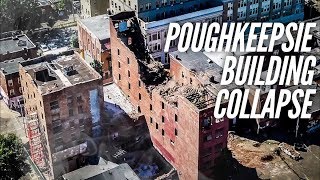 City of Poughkeepsie Residents React to Building Collapse