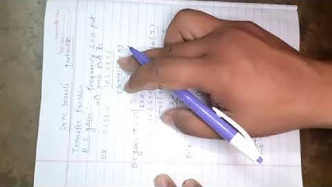 Transfer Function Part  03 By Gaurav Mittal