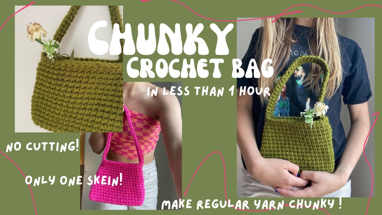 Easy Foldover Crossbody Bag: Free Crochet Pattern