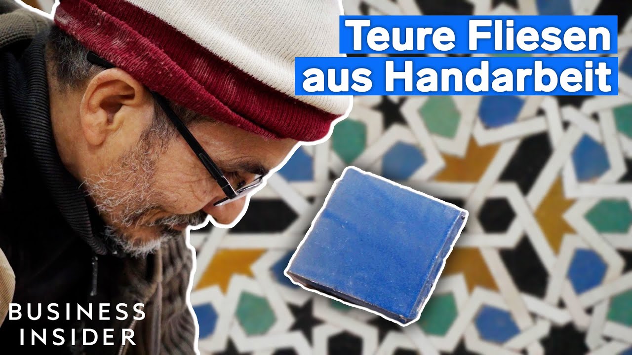 So werden teure marokkanische Fliesen hergestellt