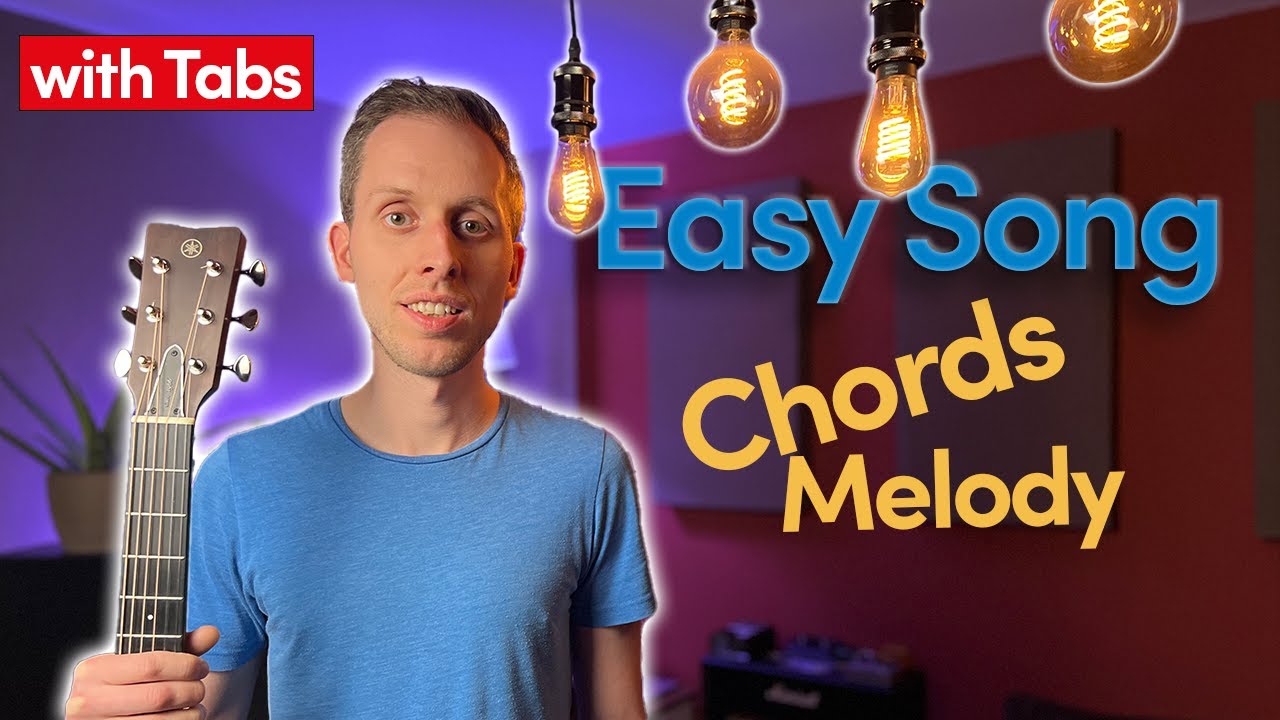 Beginner Acoustic Guitar Lesson (Part 2) Play Your First Melody! YouTube