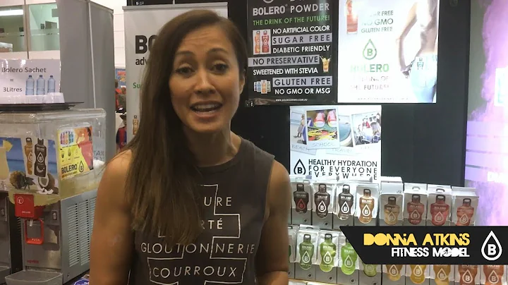 Donna Atkins fitness model about Bolero