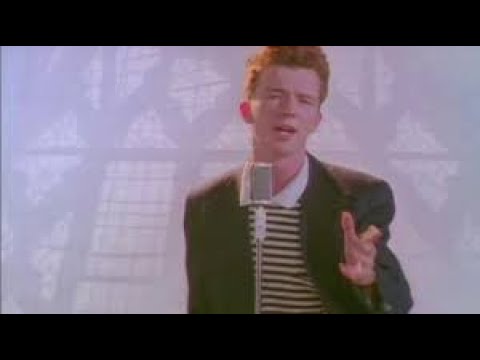 I rick roll myself but it's in Powershell