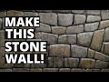 How to Make A Realistic Stone Wall Out of XPS Foam (Ep. 186)