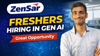 Zensar Hiring Freshers in Gen AI 🔥 Great Opportunity | Apply Online
