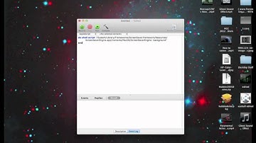 How To Set Your Screensaver As Your Desktop (Mac OSX)