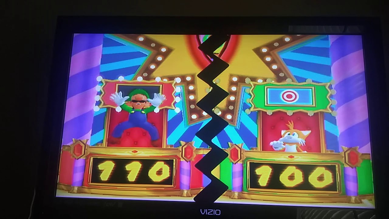 Mario & Sonic at the Olympic Winter Games Wheel Challenge #1 (Luigi)