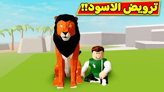 سولوم مروض الاسود لعبة roblox !! 🦁😆 screenshot 4