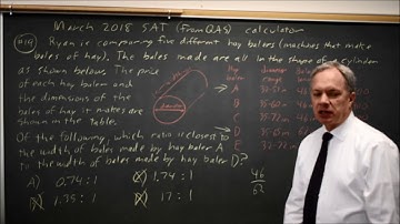 SAT March 2019: interpreting a table - question #4-19