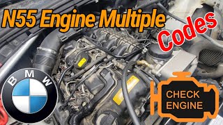 09+ Bmw 3.0L N55 Engine Multiple Codes P054B P052B P0306 P0128 P112fF #diy #mechanic #automotive